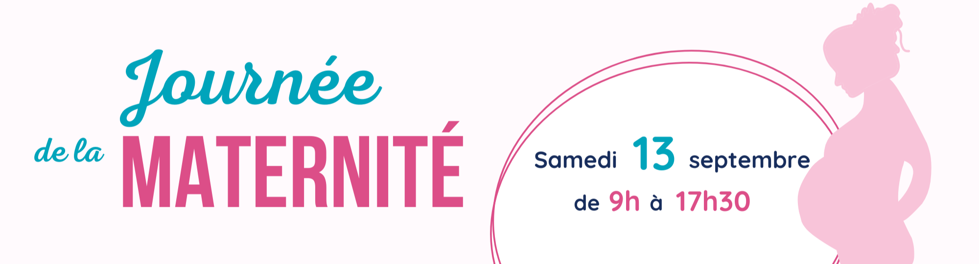 Save the date Journée de la maternité - samedi 13 septembre